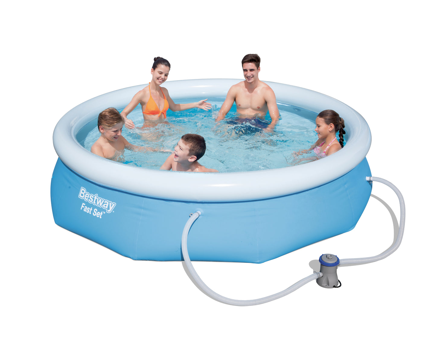 PISCINA GONFIABILE CON POMPA 305XH76 CM 57270