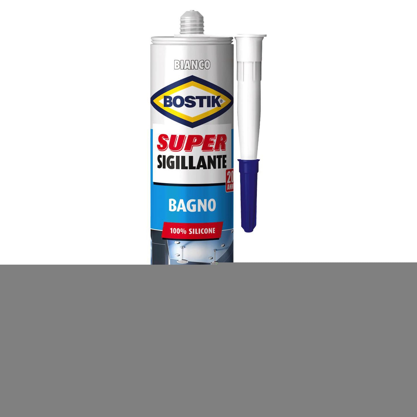 BOSTIK SUPER SIGILLANTE BAGNO 300 ML CARTUCCIA