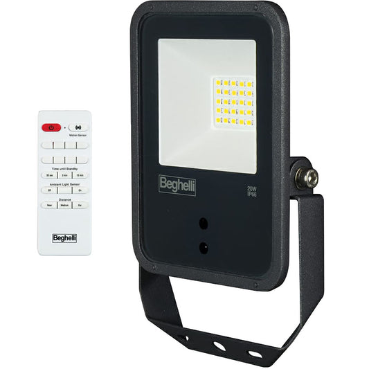 BEGHELLI PROIETTORE LED W20 - DUAL SENSOR C/TELEC