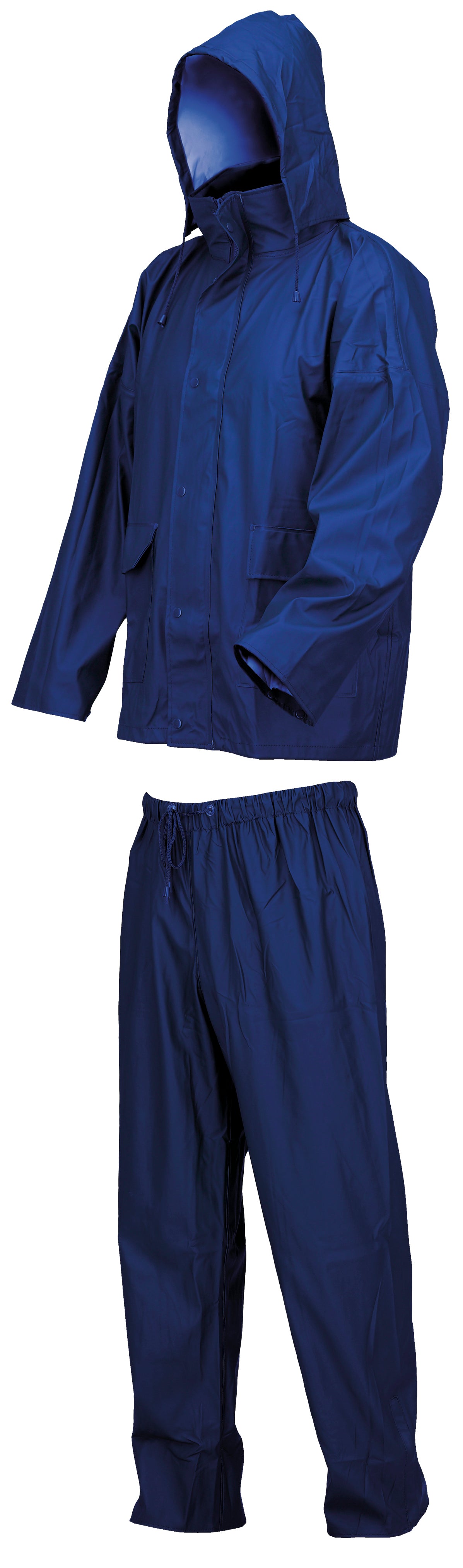 COMPLETO IMPERMEABILE LLUVIA TG.  XL BLU