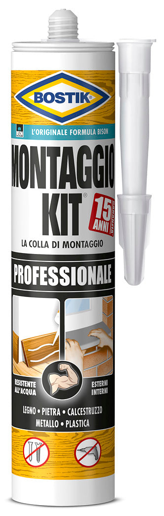 BOSTIK MONTAGGIO KIT PROFESSION 350 G CARTUC