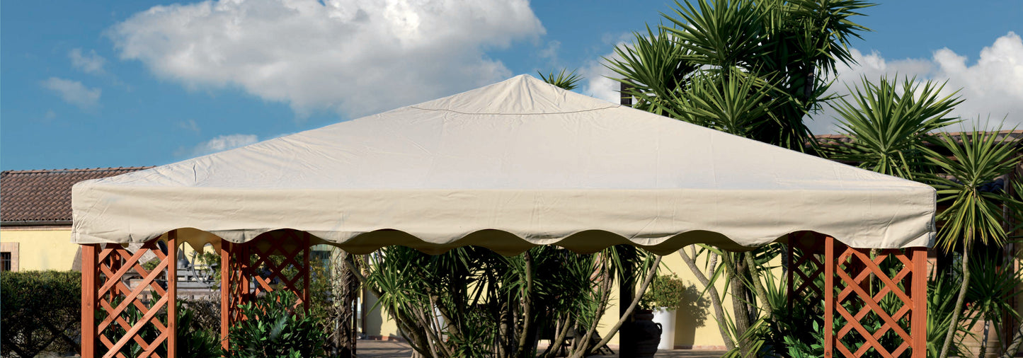 TOP RICAMBIO PER GAZEBO MAXIMA 300X300 CM ECR