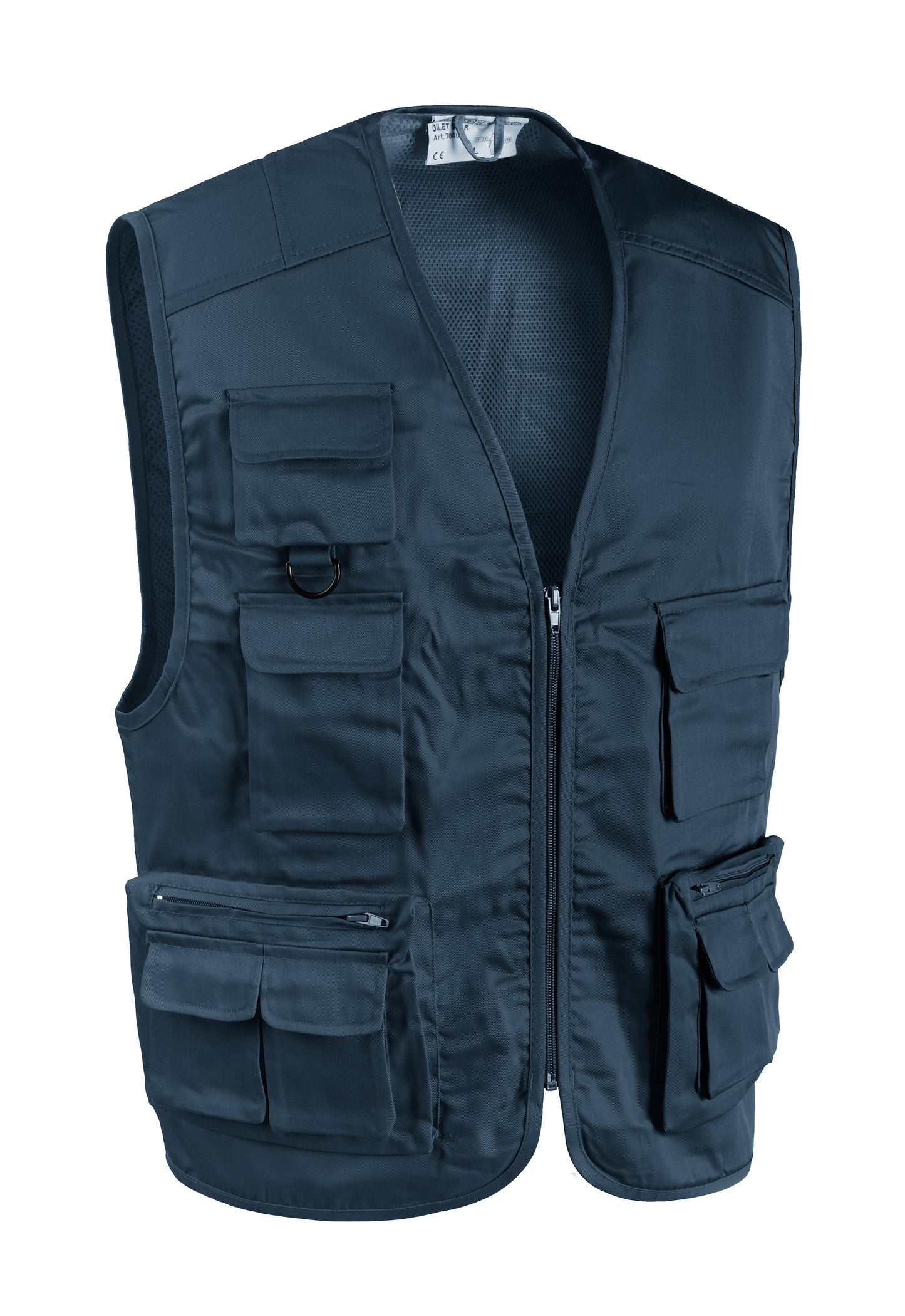 GILET STAR BLU TG. L