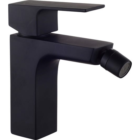 SERIE ELEGANT GRUPPO BIDET MISCELATORE NERO OPACO