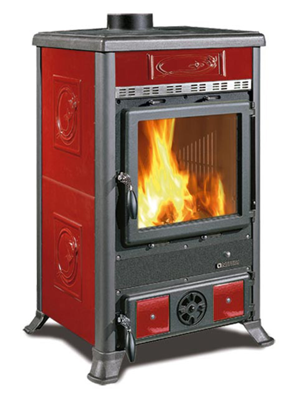 STUFA LEGNA 8.8 KW ROSSELLA R1 BII BORDEAUX