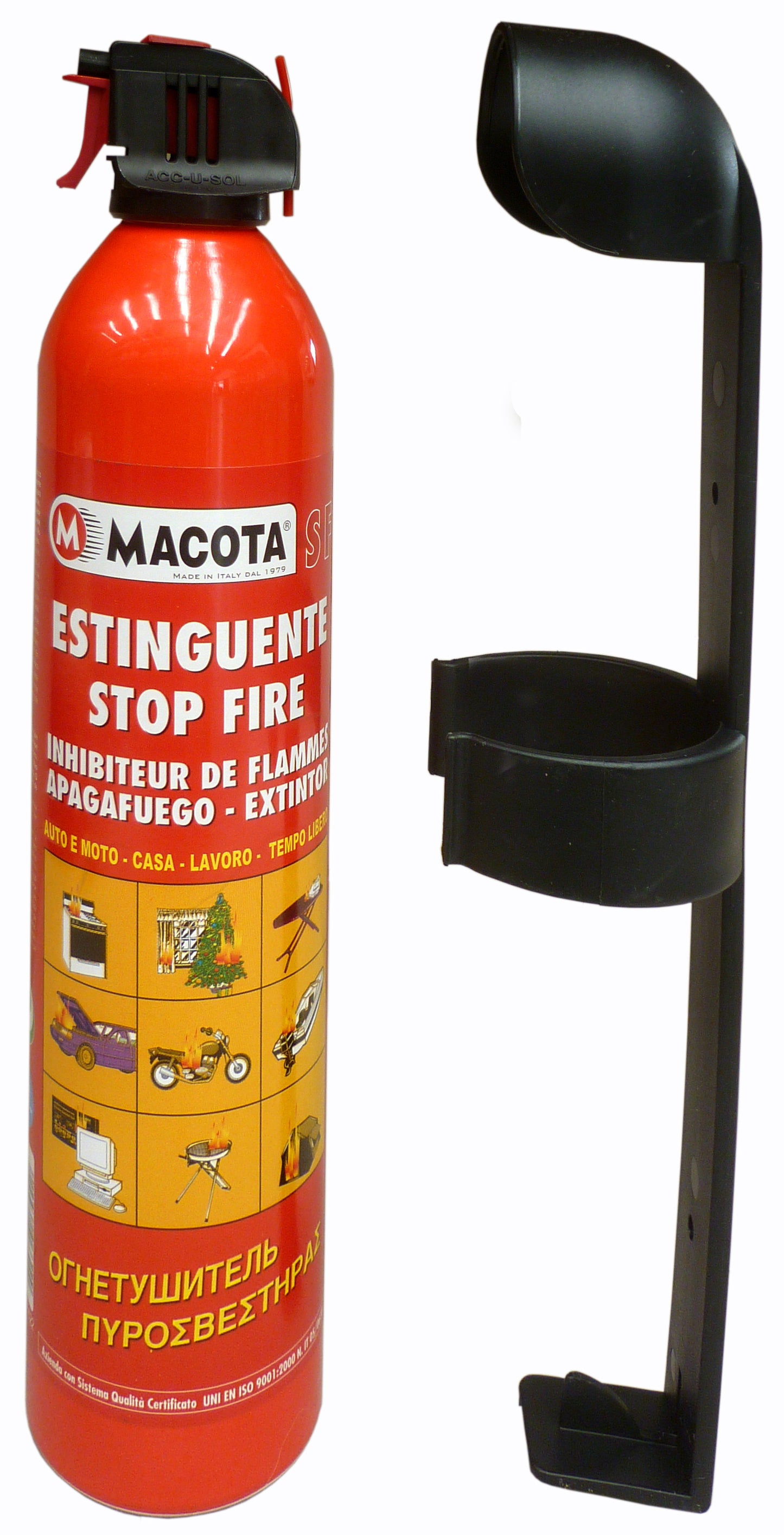 ESTINTORE STOP FIRE CON SUPPORTO 700 ML