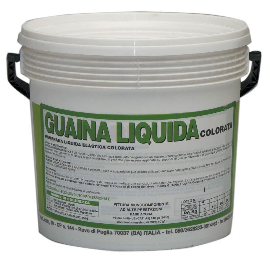 GUAINA LIQUIDA RESINOSA BIANCO  5 KG