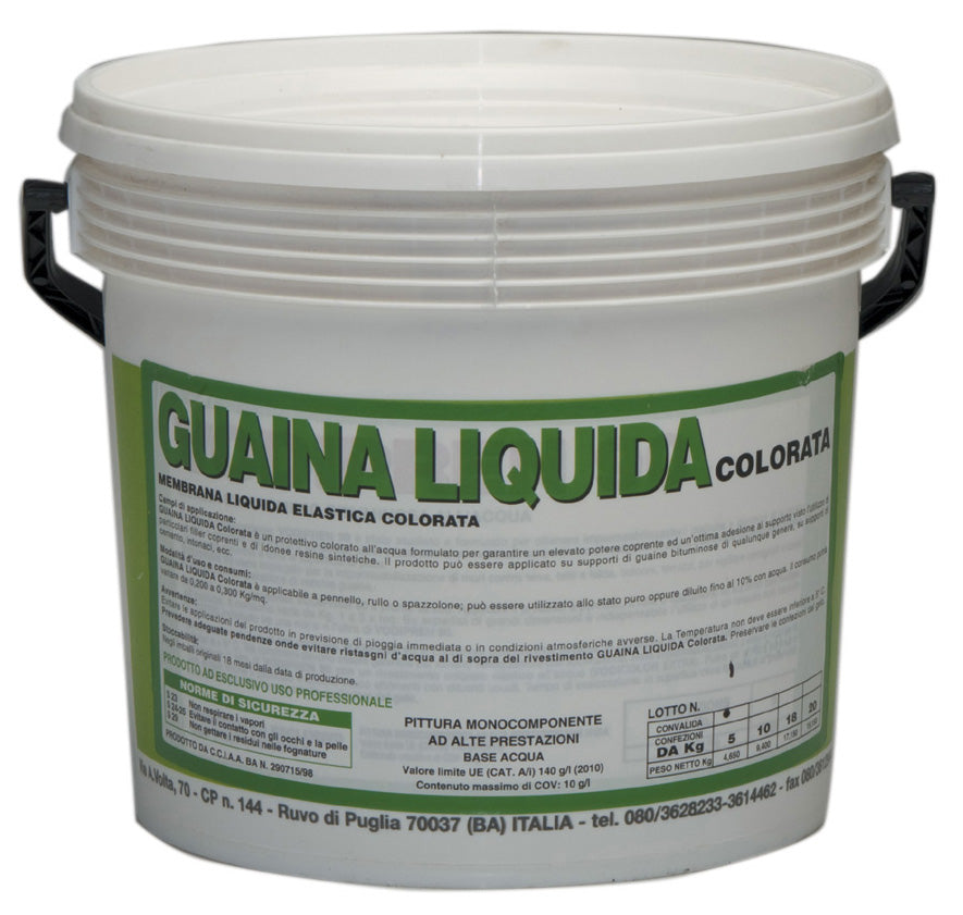 GUAINA LIQUIDA RESINOSA ROSSO 20 KG