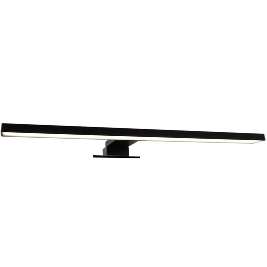 APPLIQUE DA BAGNO LED 60 CM NERO LAMPO