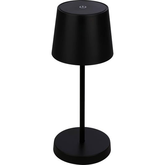 LAMPADA DA TAVOLO BT10001 BATT RICARIC NERO