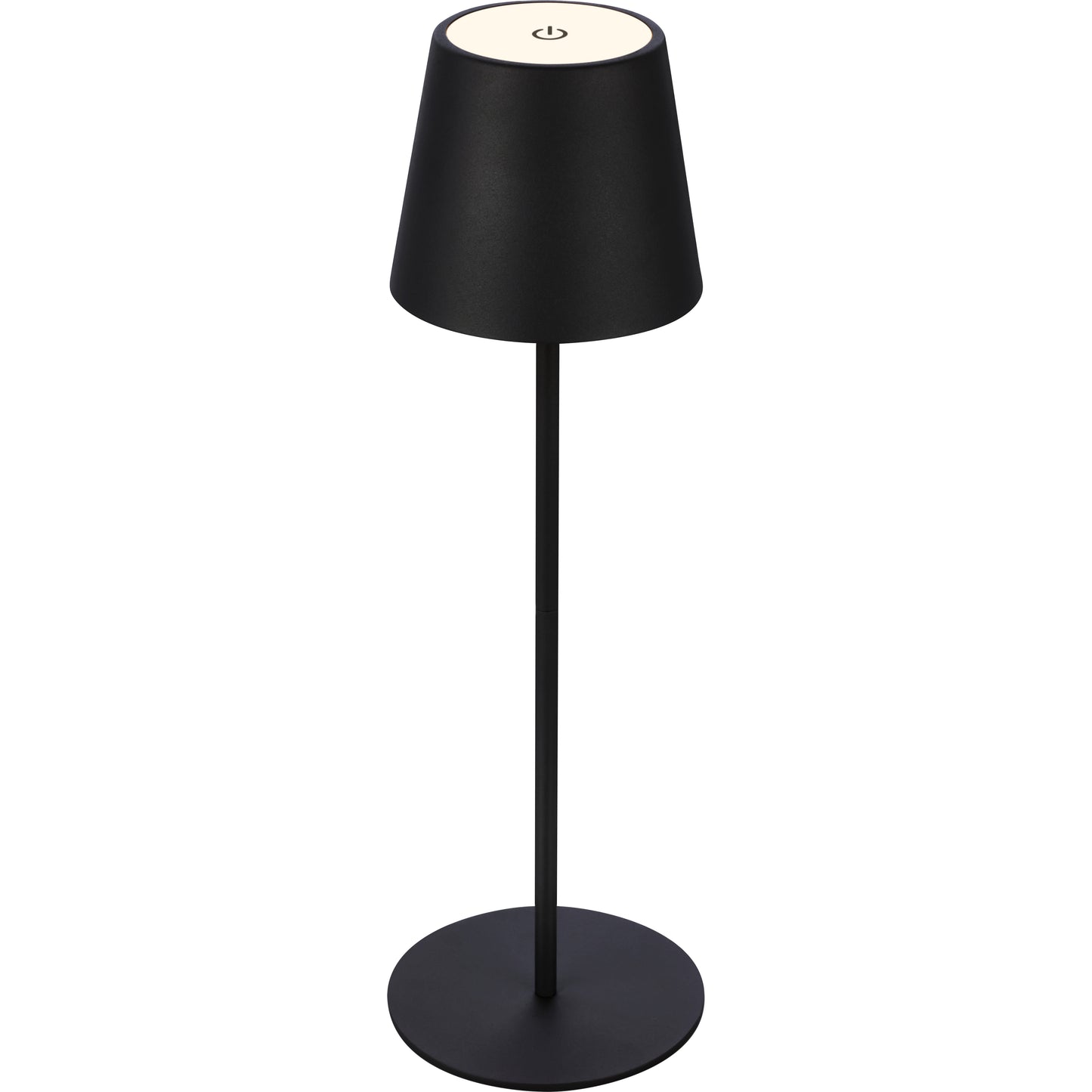 LAMPADA DA TAVOLO BT10008 BATT RICARIC NERO