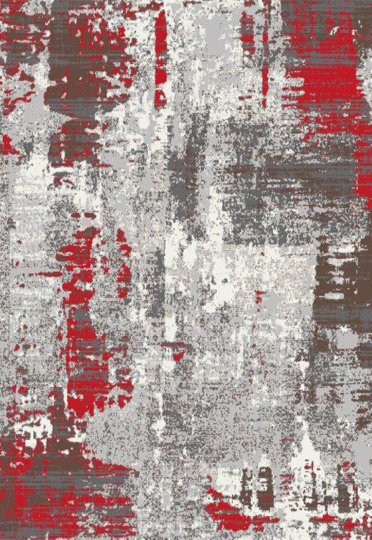 TAPPETO DECORA ROSSO DIS.001  60X110 CM