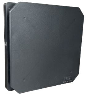 ASPIRATORE ELETTRICO LUX323  A MURO D 90 MM NERO