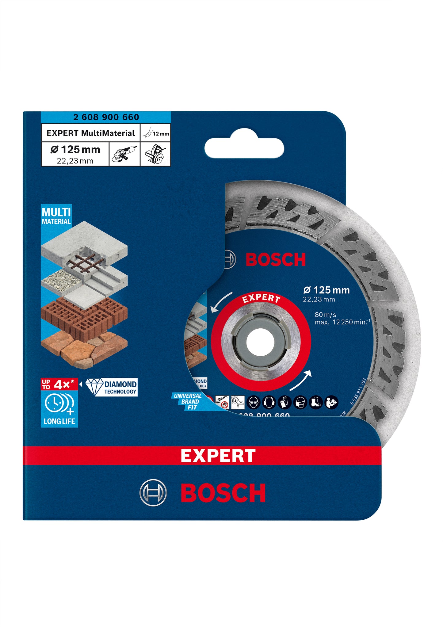 BOSCH-A DISCO  DIAMANTATO EXPERT D 125 MM