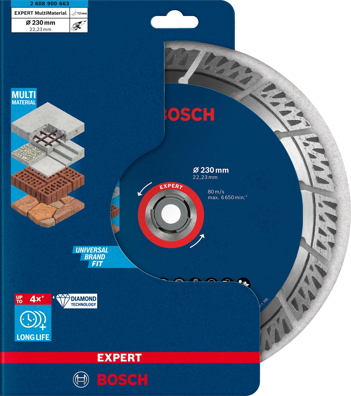 BOSCH-A DISCO  DIAMANTATO EXPERT D.230 MM