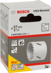 BOSCH-A SEGA A TAZZA BIMETALLICA HSS D  57