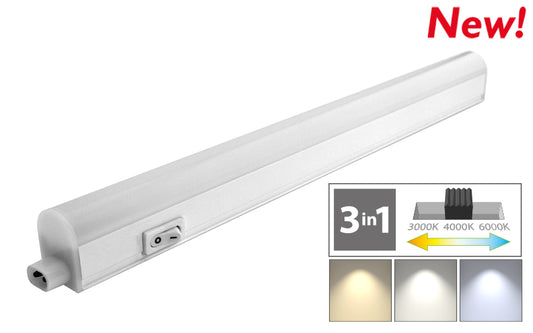 REGLETTE LED 120 CM 19W  2000LM  3000-4000-6000 K