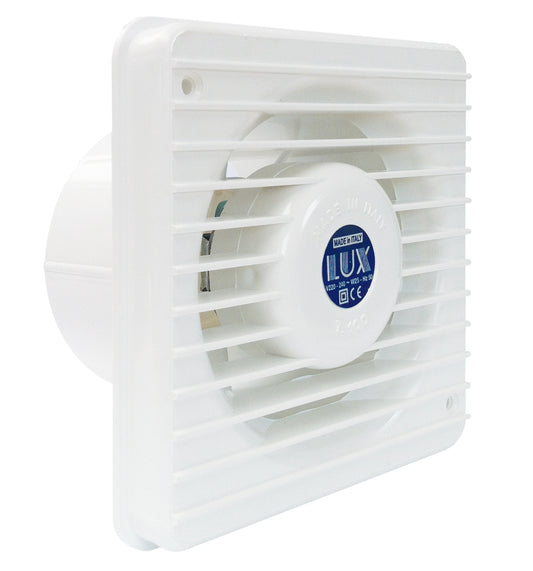 ASPIRATORE ELETTRICO LUX100   A MURO 15W D 100 MM