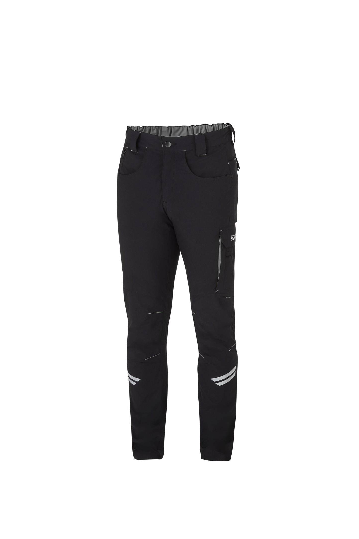 SPARCO PANTALONE KANSAS BLACK GREY TG S