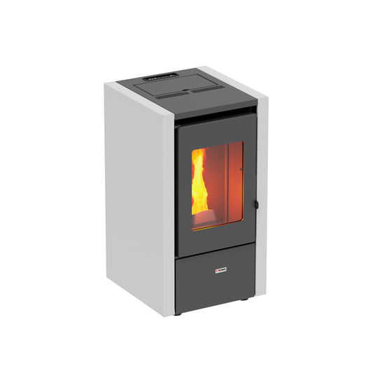 STUFA PELLET VENTIL  6,2KW KING 60T BORDEAUX