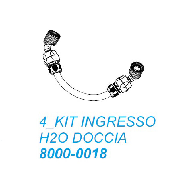 ZZ-KIT INGRESSO H2O DOCCIA 8000-0018