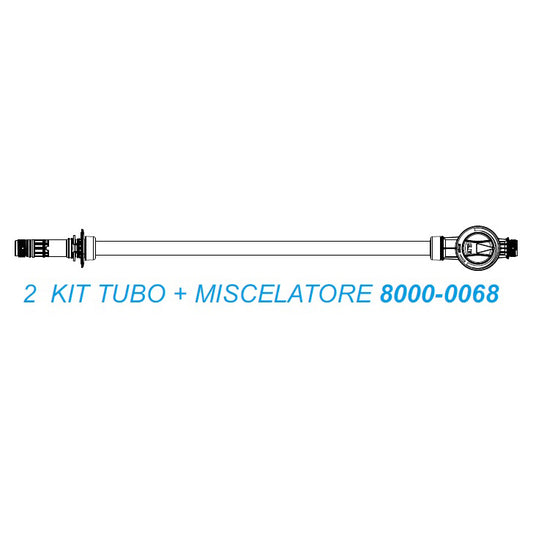 ZZ-KIT TUBO + MISCELATORE 8000-00688