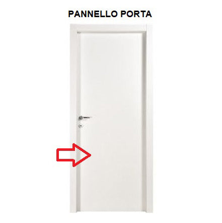 ZZ-PANNELLO PORTA MICROTEC BIANCO 210X80