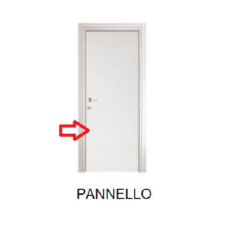 ZZ-PANNELLO X PORTA MOD.MICROTEC FRASSINO BIANCO CM.210X90