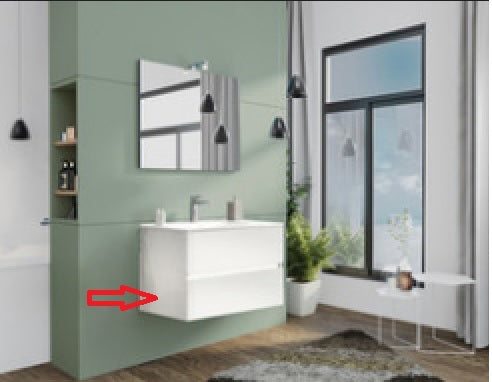 ZZ-BASE X MOBILE BAGNO NEW SPLASH CM.80 BIANCO