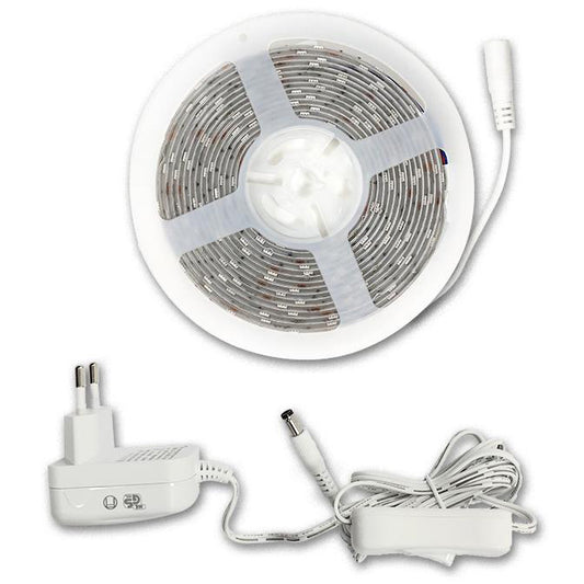 KIT STRIP LED 12W 5 M IP54 NATURALE