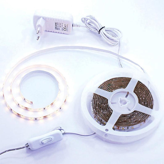 KIT STRIP LED  7,2W 3 M IP54 NATURALE