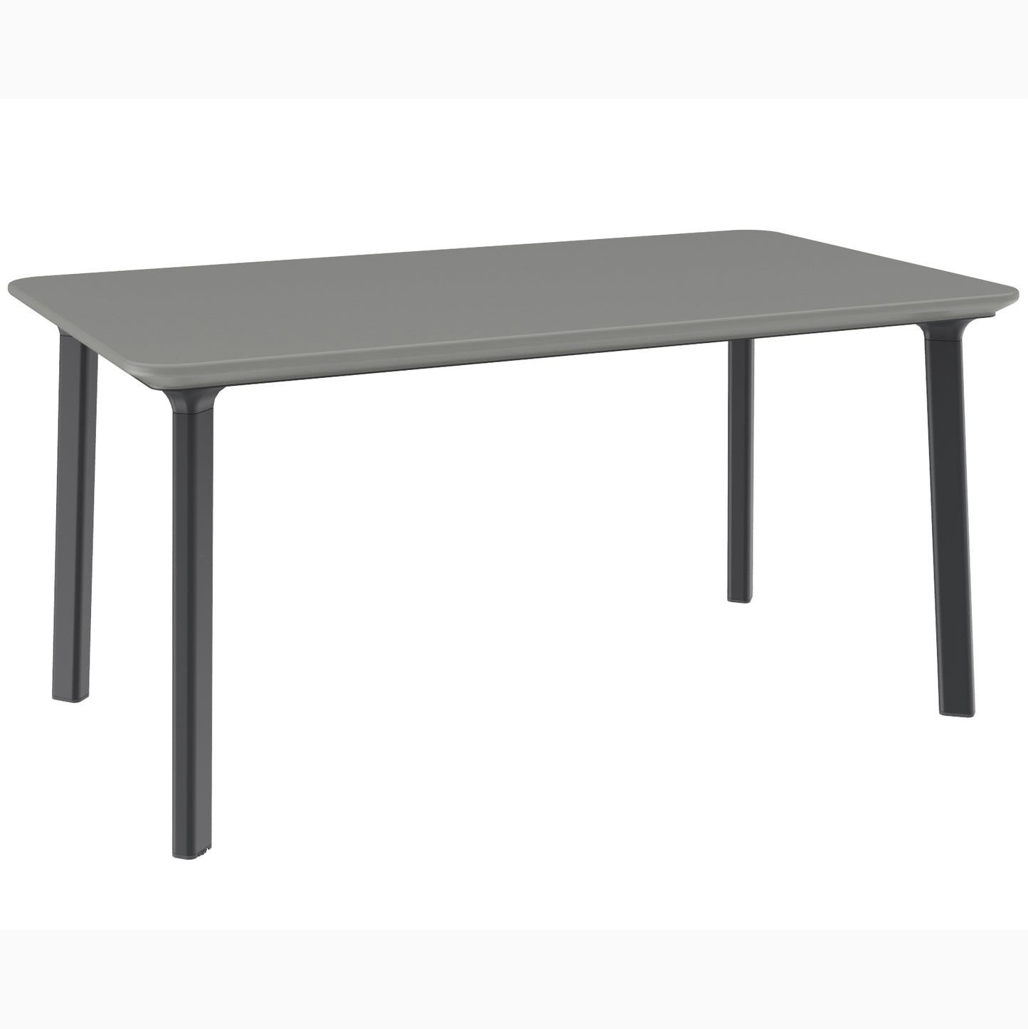 TAVOLO DINNING 147X84X72 BIANCO/GRIGIO