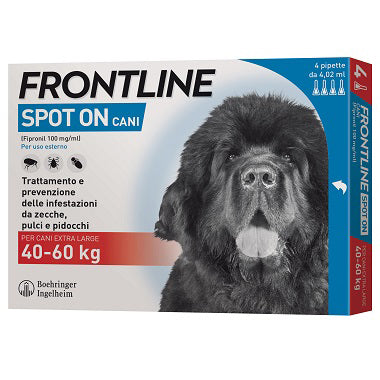 FRONTLINE SPOT-ON KG.40-60 CANI XL (3+1)