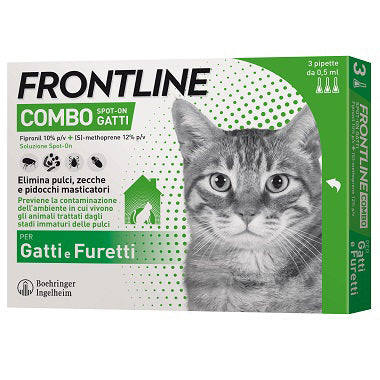 FRONTLINE COMBO GATTI 3 PIPETTE