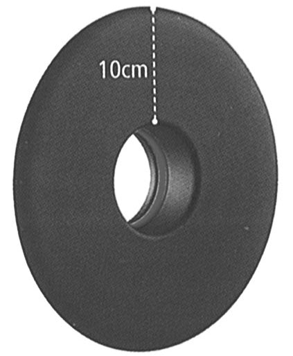 ROSONE PER STUFA A PELLET CORONA 10 CM D  8 CM