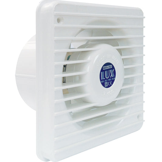 ASPIRATORE ELETTRICO LUX101C A MURO 15W D 120 MM