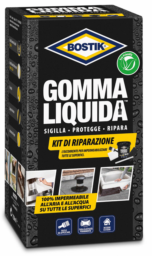 BOSTIK GOMMA LIQUIDA KIT DI RIPARAZIONE