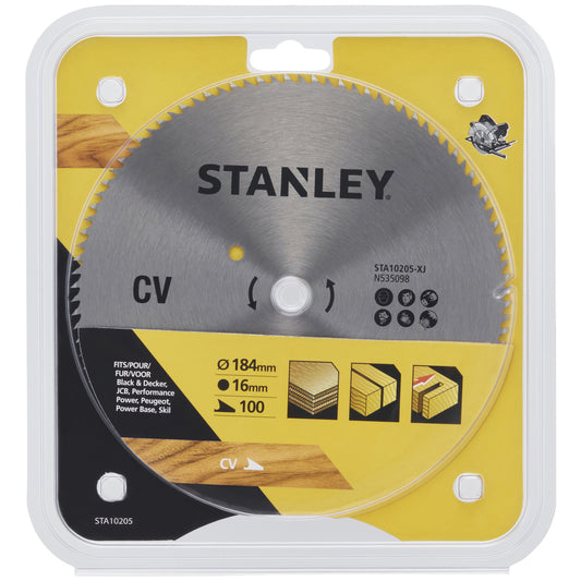 PIRANHA STANLEY STA10205 (X10205) LAMA CIRCOLARE CROM. MM.184