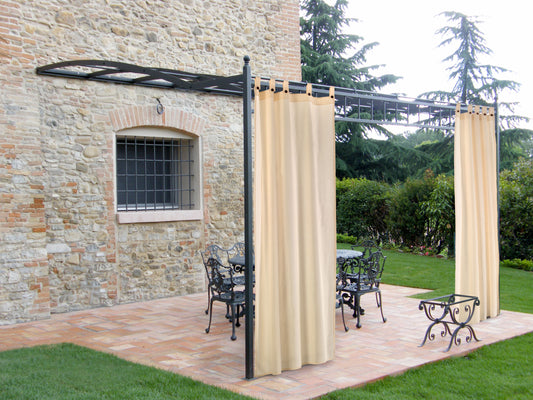 TENDA PER GAZEBO A BRETELLA 160XH270 CM ECRU