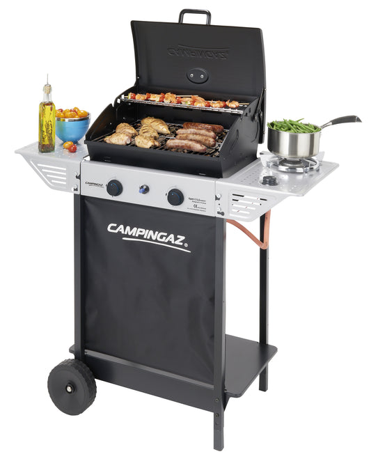 BARBECUE A GAS PIETRA LAV XPERT 100LS+ROCKY 7,1+2,1KW