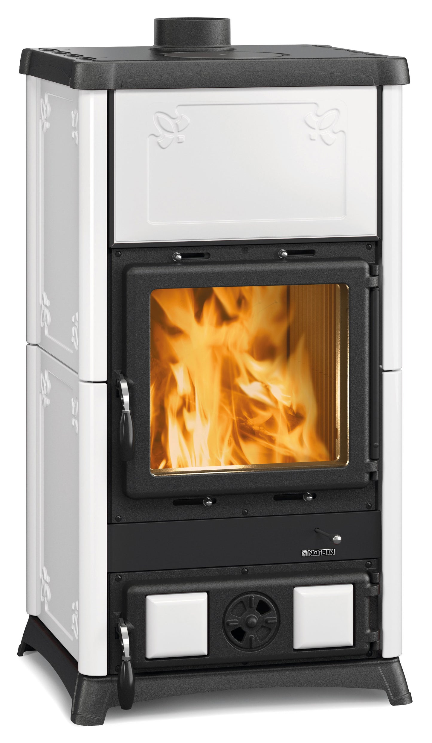 STUFA LEGNA 8.3 KW FEDORA BIANCO