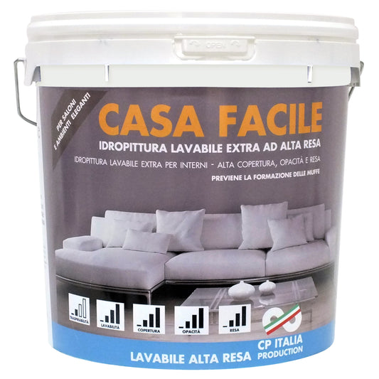 IDROPITTURA SUPERLAVABILE CASA FACILE  5 L